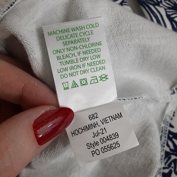 Lilly Pulitzer Skipper Popover UPF 50+ High Tide Navy Gday Mate Koala S NWT - Picture 7 of 12